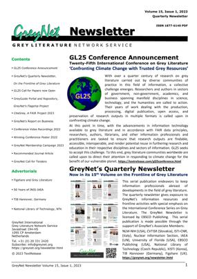 GreyNet Quarterly Newsletter