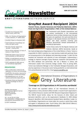 GreyNet Quarterly Newsletter