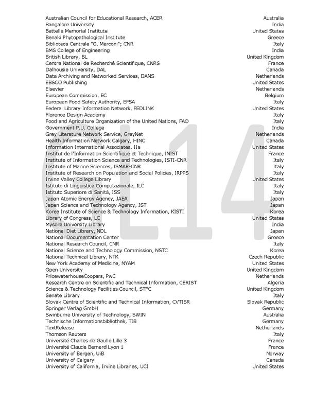 GL14, Tracking Innovation through Grey Literature